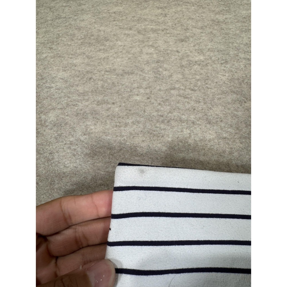 Lululemon Leggings Womens 4 White Striped Capri Yoga Athletic Stretch Gym - Picture 7 of 14